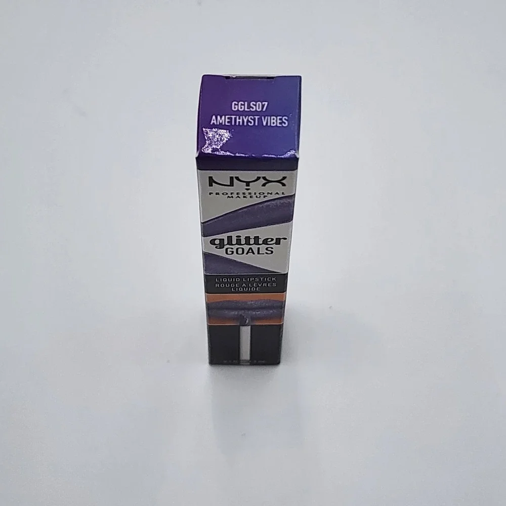 NYX Professional Makeup Glitter Goals Liquid Lipstick Amethyst Matte GGLS07 New